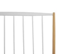 Sänky Metalli Valkoinen/vaalea Puu MAURS Useita Kokoja -Koti Kaluste undef src sa picid 794555 type whitesh image