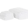 Pyyhesetti 4 Kpl Valkoinen Puuvilla ATAI -Koti Kaluste undef src sa picid 797629 type whitesh image