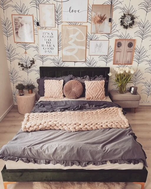 Sänky Sametti Tummanvihreä LIMOUX Useita Kokoja - Image 4