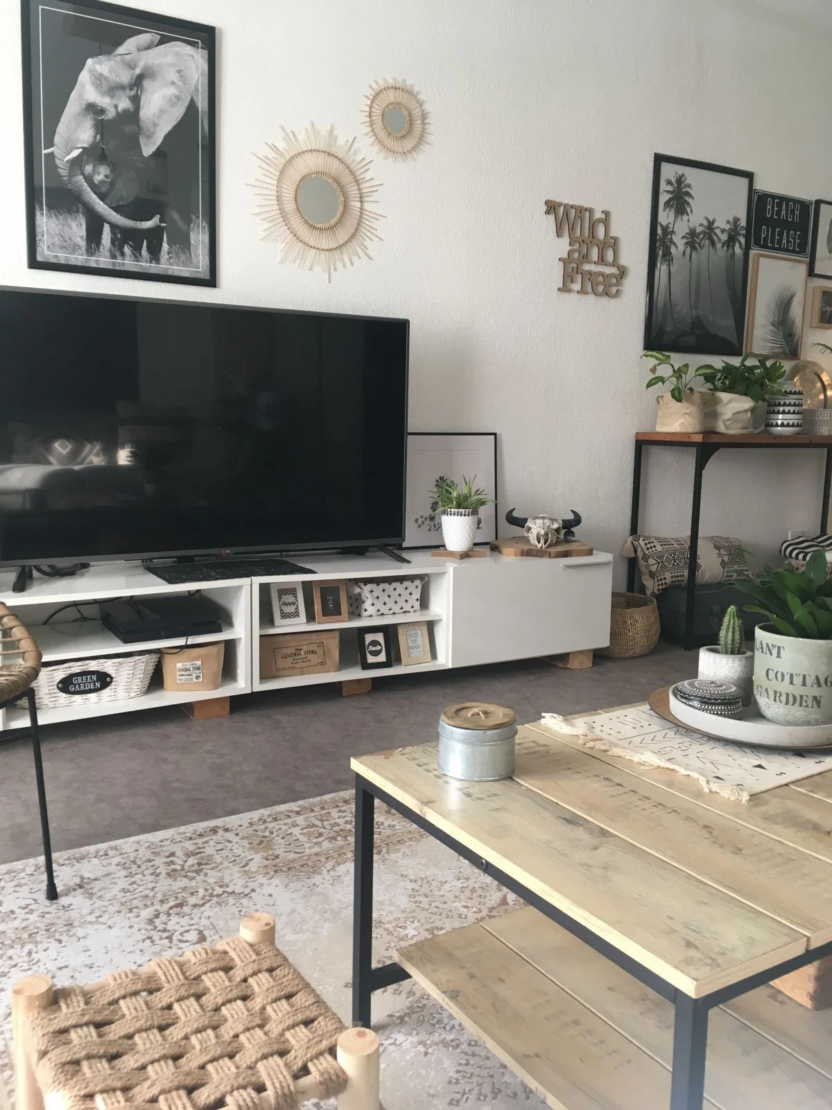 Matto Puuvilla Harmaa ALMUS Useita Kokoja 5 Matto Puuvilla Harmaa ALMUS Useita Kokoja - Image 3