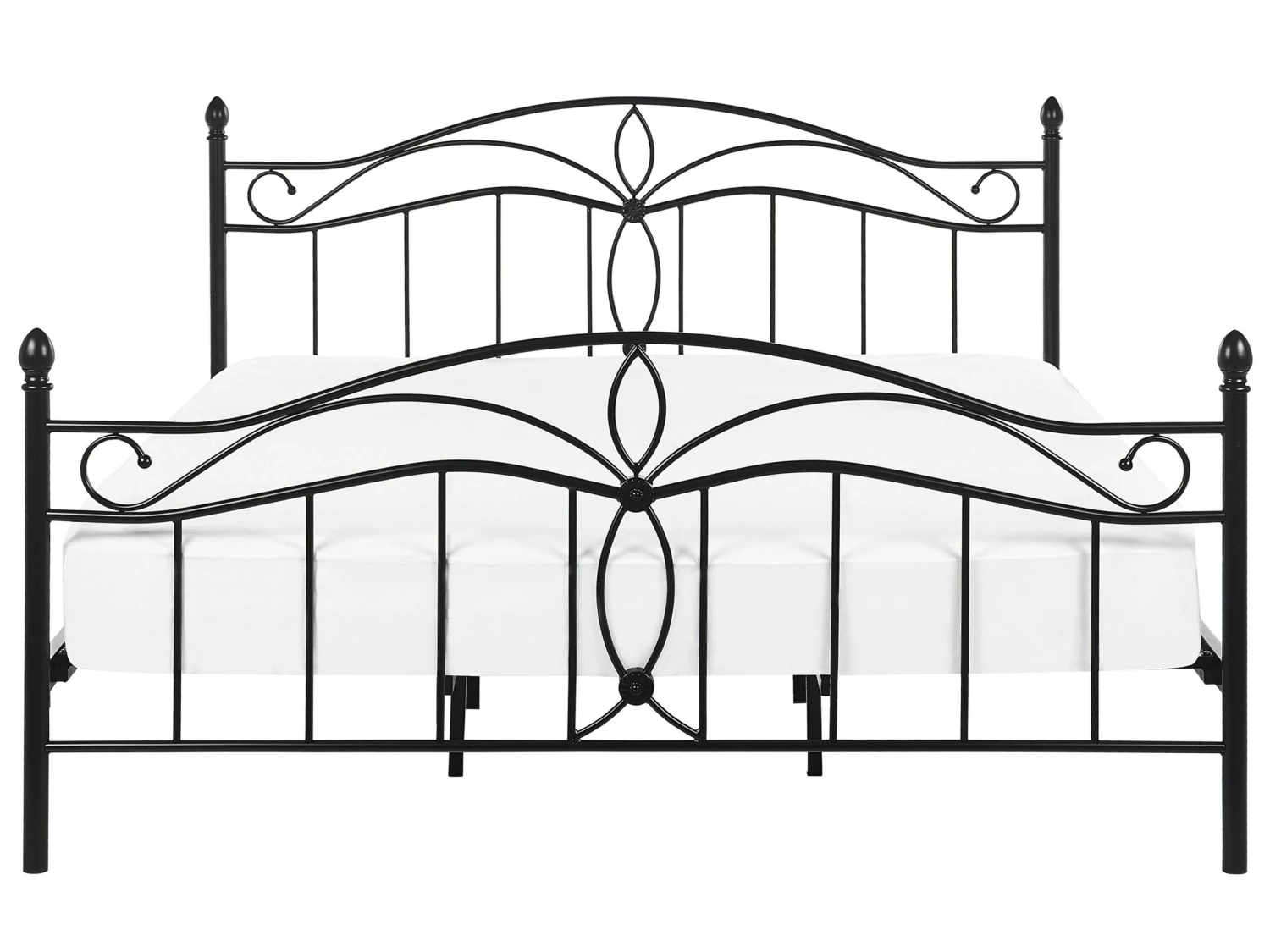 Sänky Metalli Musta ANTLIA Useita Kokoja 6 Sänky Metalli Musta ANTLIA Useita Kokoja - Image 4