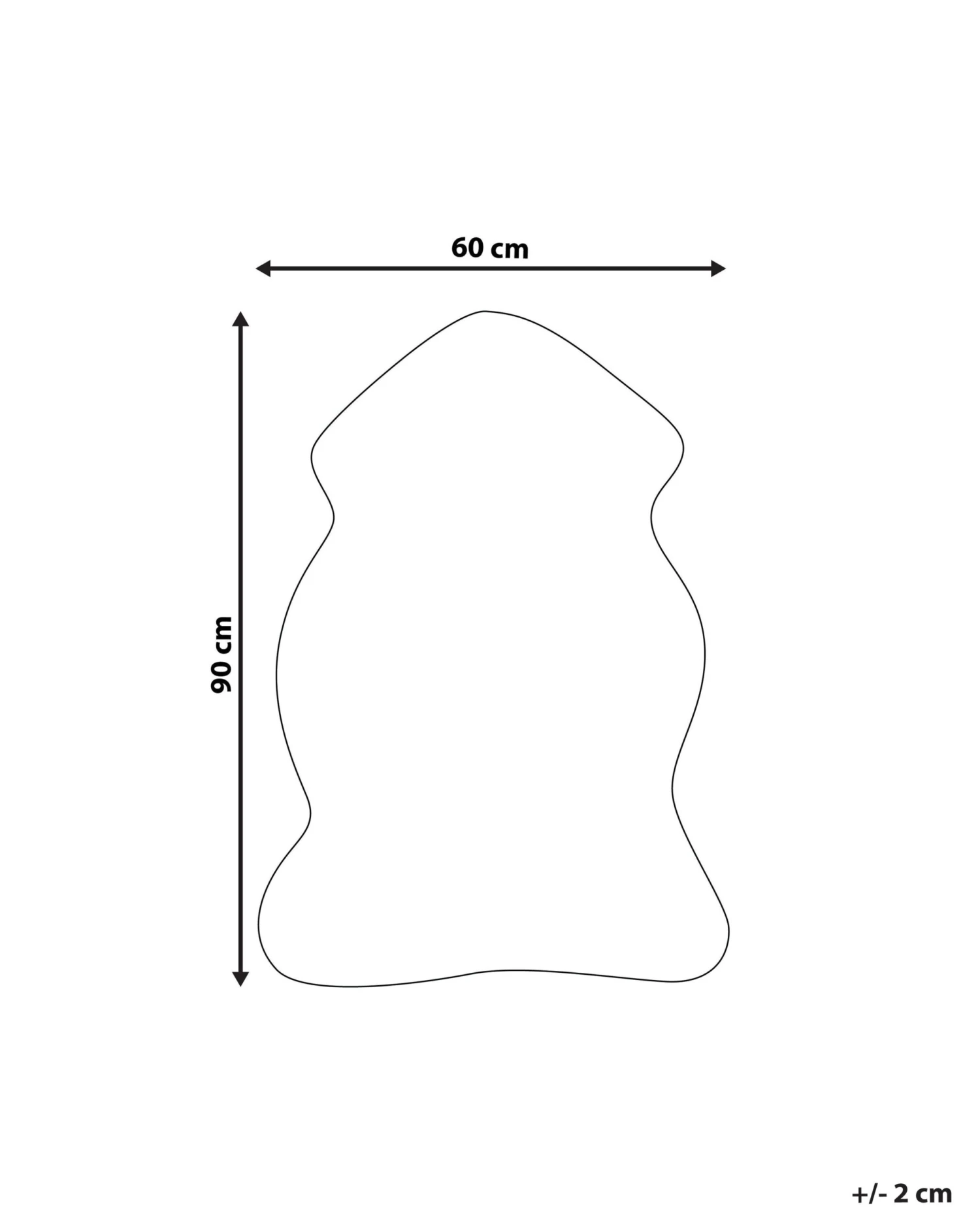 Tekotalja Harmaa 60 X 90 Cm UNDARA - Image 6