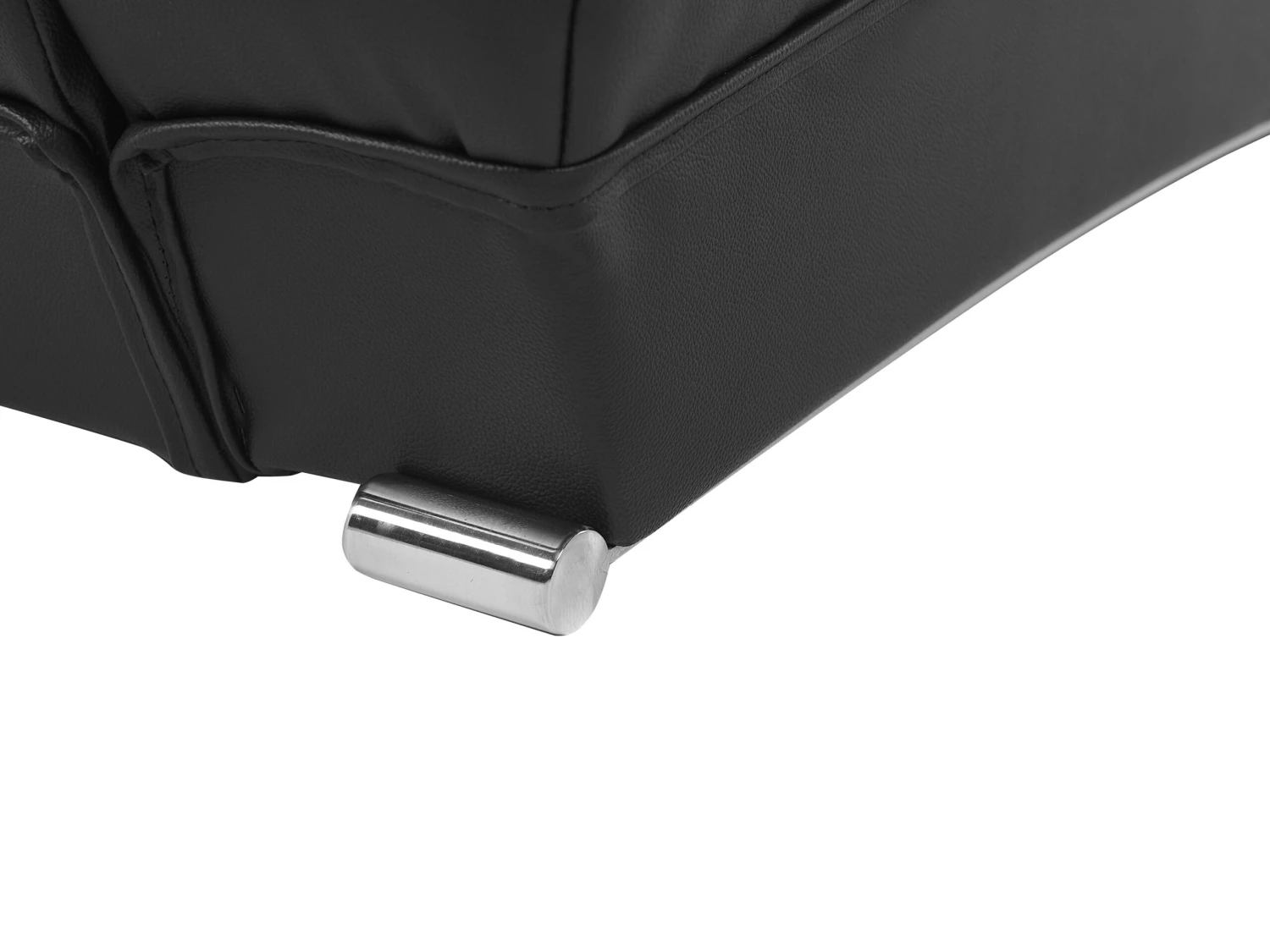 Vesisänky Nahka Musta 180 X 200 Cm LILLE - Image 6