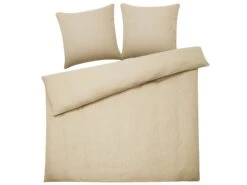 Pussilakanasetti Satiinipuuvilla Beige AVONDALE Useita Kokoja -Koti Kaluste undef src sa picid 815130 type whitesh image