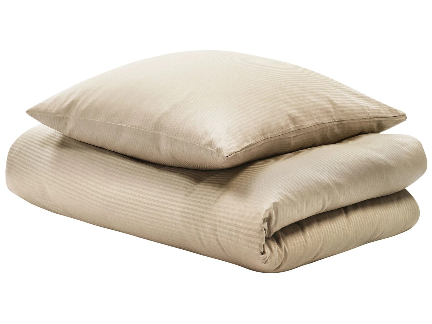 Pussilakanasetti Satiinipuuvilla Beige AVONDALE Useita Kokoja - Image 8