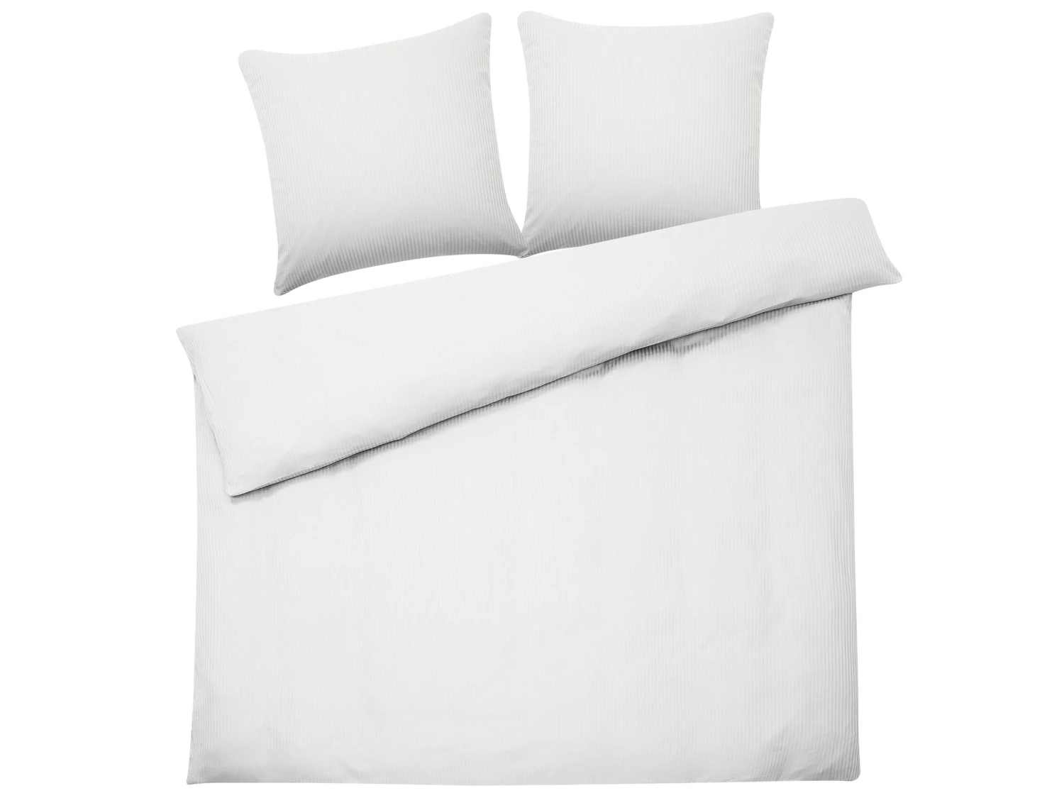 Pussilakanasetti Satiinipuuvilla Valkoinen AVONDALE Useita Kokoja - Image 6