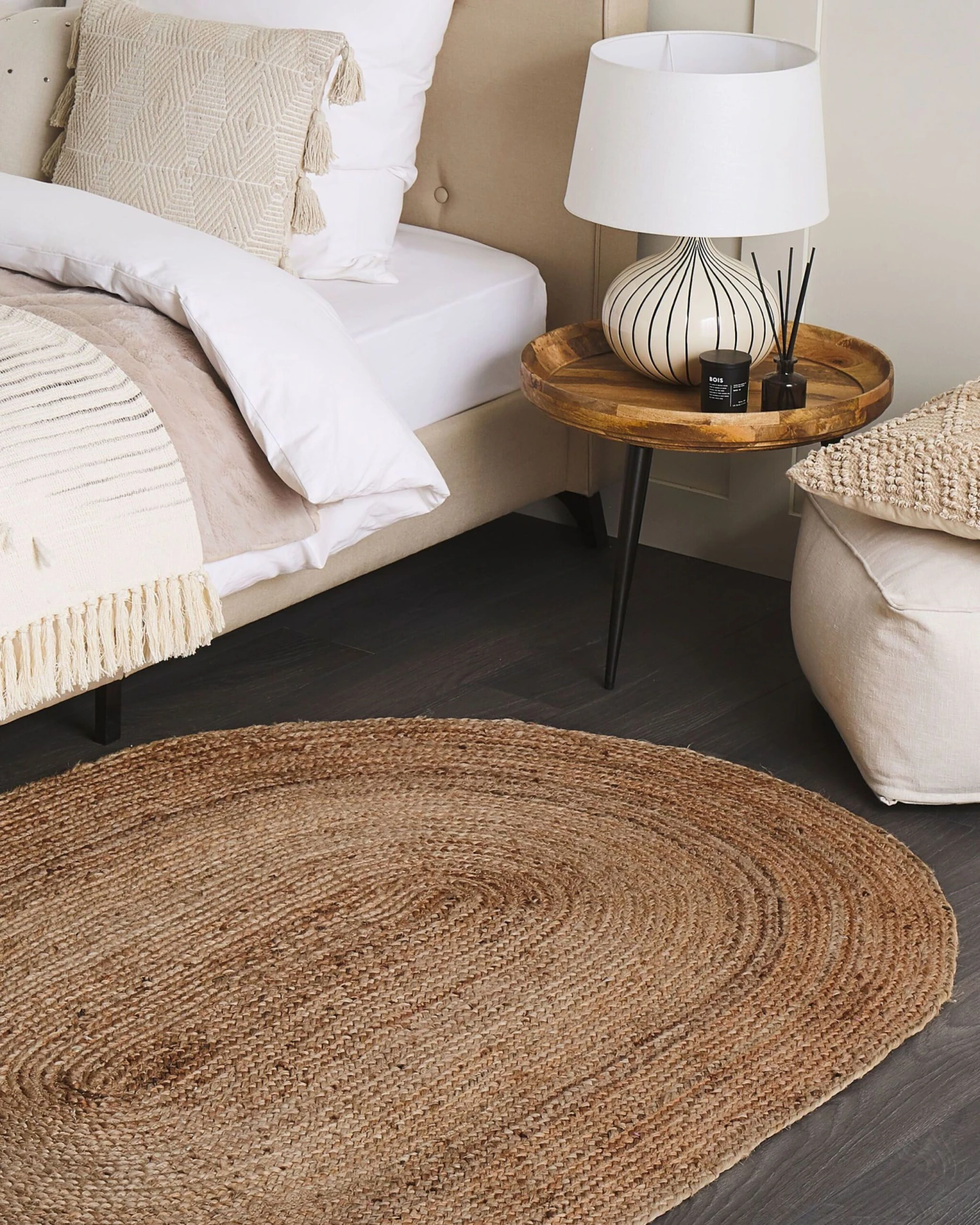 Matto Juutti Beige DEMIRCI Useita Kokoja - Image 2