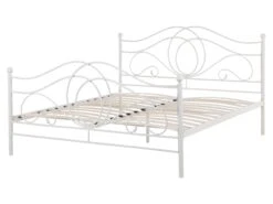 Sänky Metalli Valkoinen LYRA Useita Kokoja -Koti Kaluste undef src sa picid 817939 type whitesh image