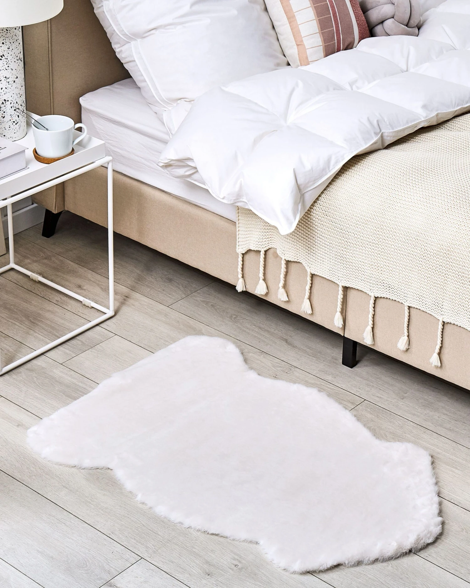 Tekotalja Beige 60 X 90 Cm UNDARA - Image 3