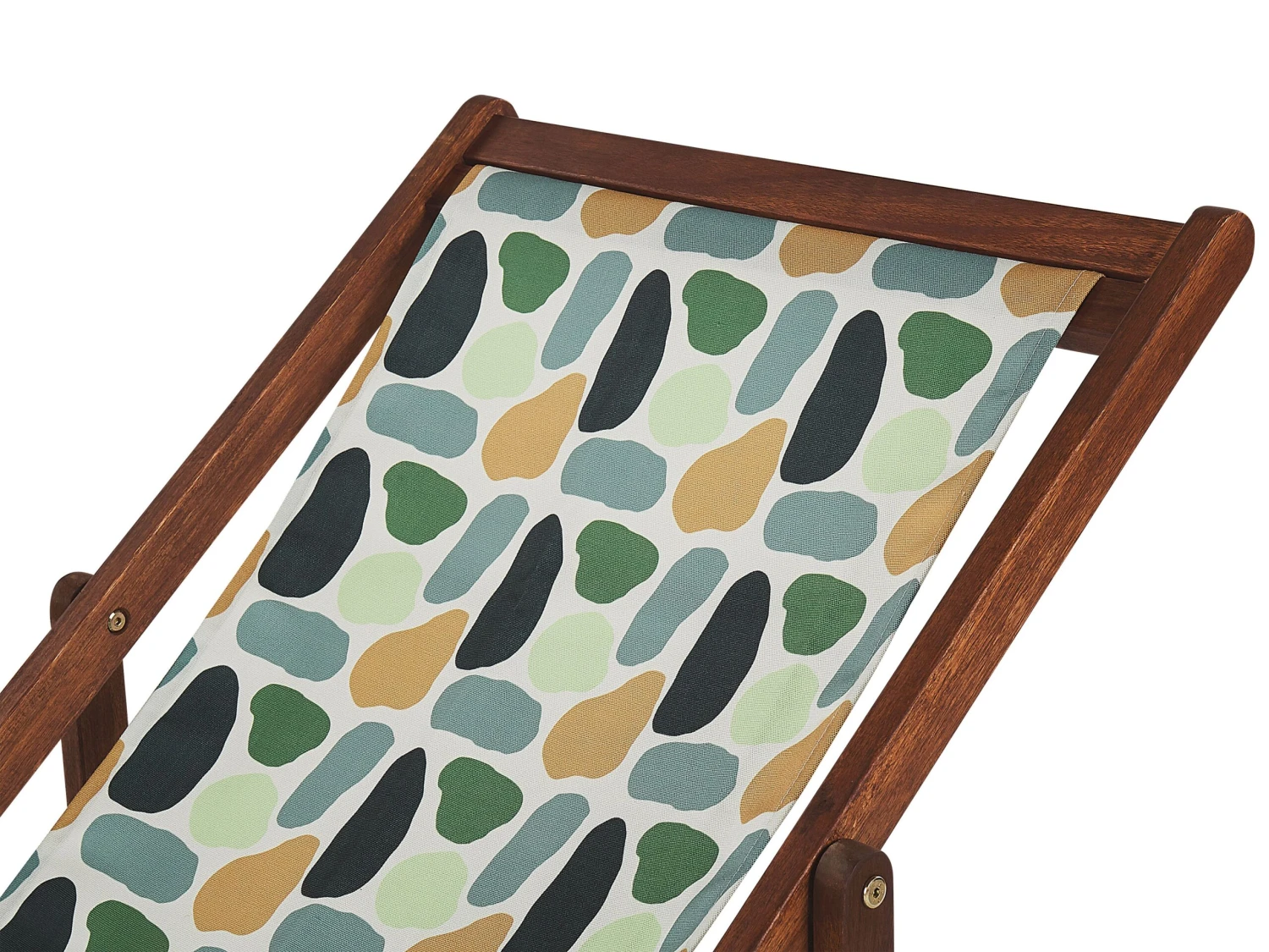 Monivärinen Täpläkuviollinen Vaihtokangas Aurinkotuoliin 2 Kpl ANZIO / AVELLINO - Image 3