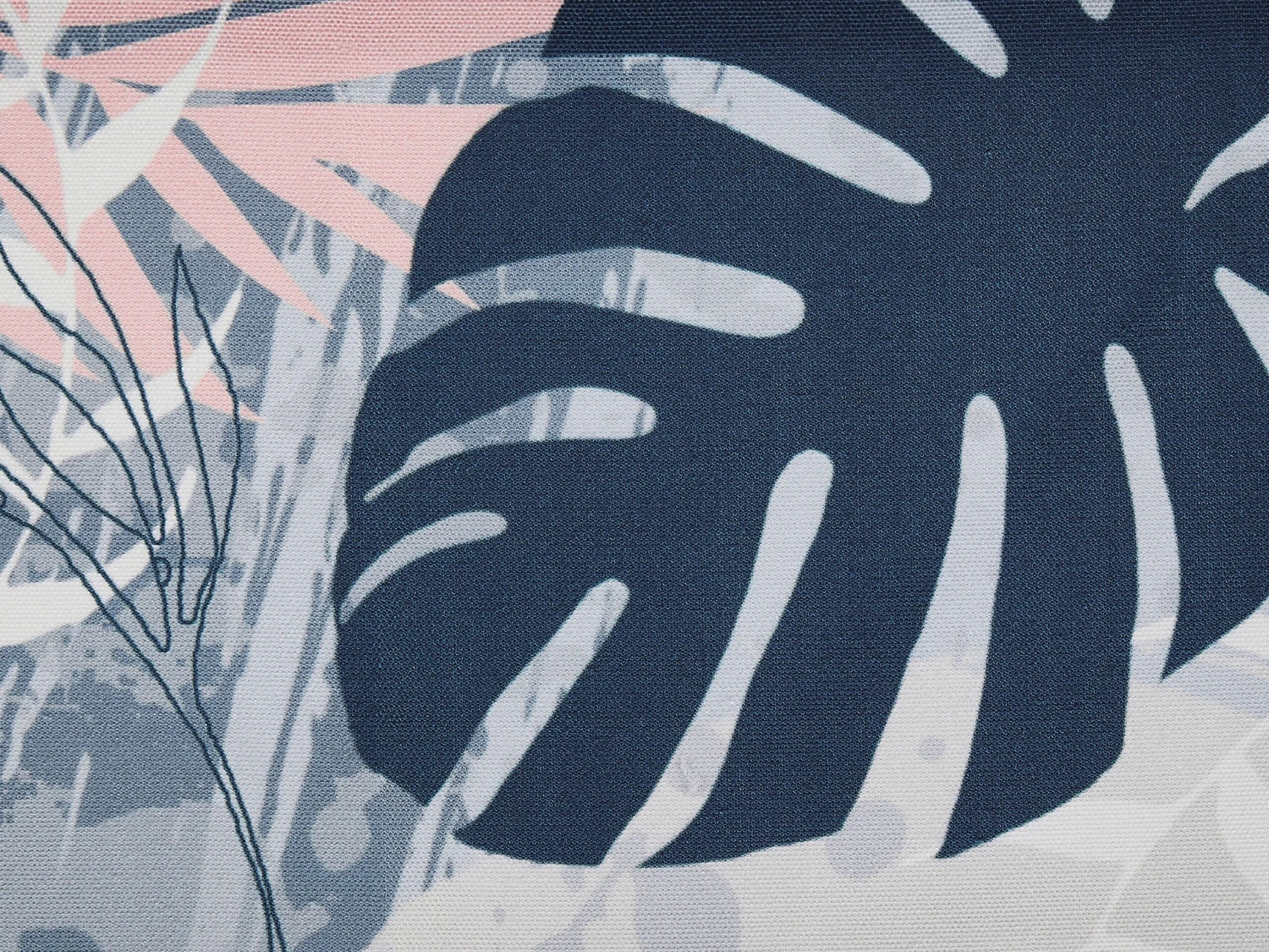 Monivärinen Lehtikuviollinen Vaihtokangas Aurinkotuoliin 2 Kpl ANZIO / AVELLINO - Image 4