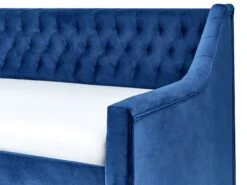 Sänky Sametti Lisävuode Laivastonsininen 90 X 200 Cm MONTARGIS -Koti Kaluste undef src sa picid 827013 type whitesh image