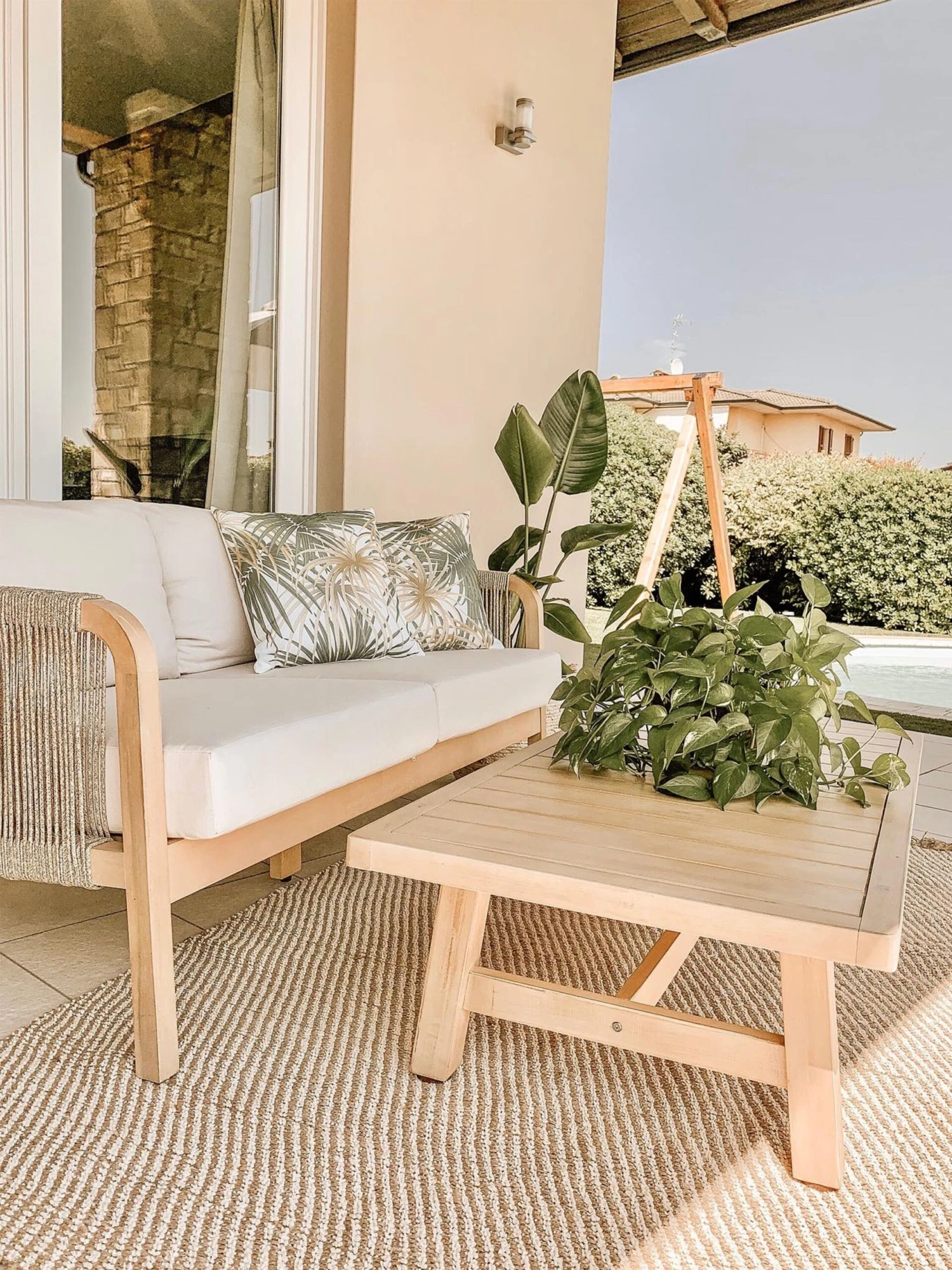 Matto Juutti Beige ALADAG Useita Kokoja - Image 5