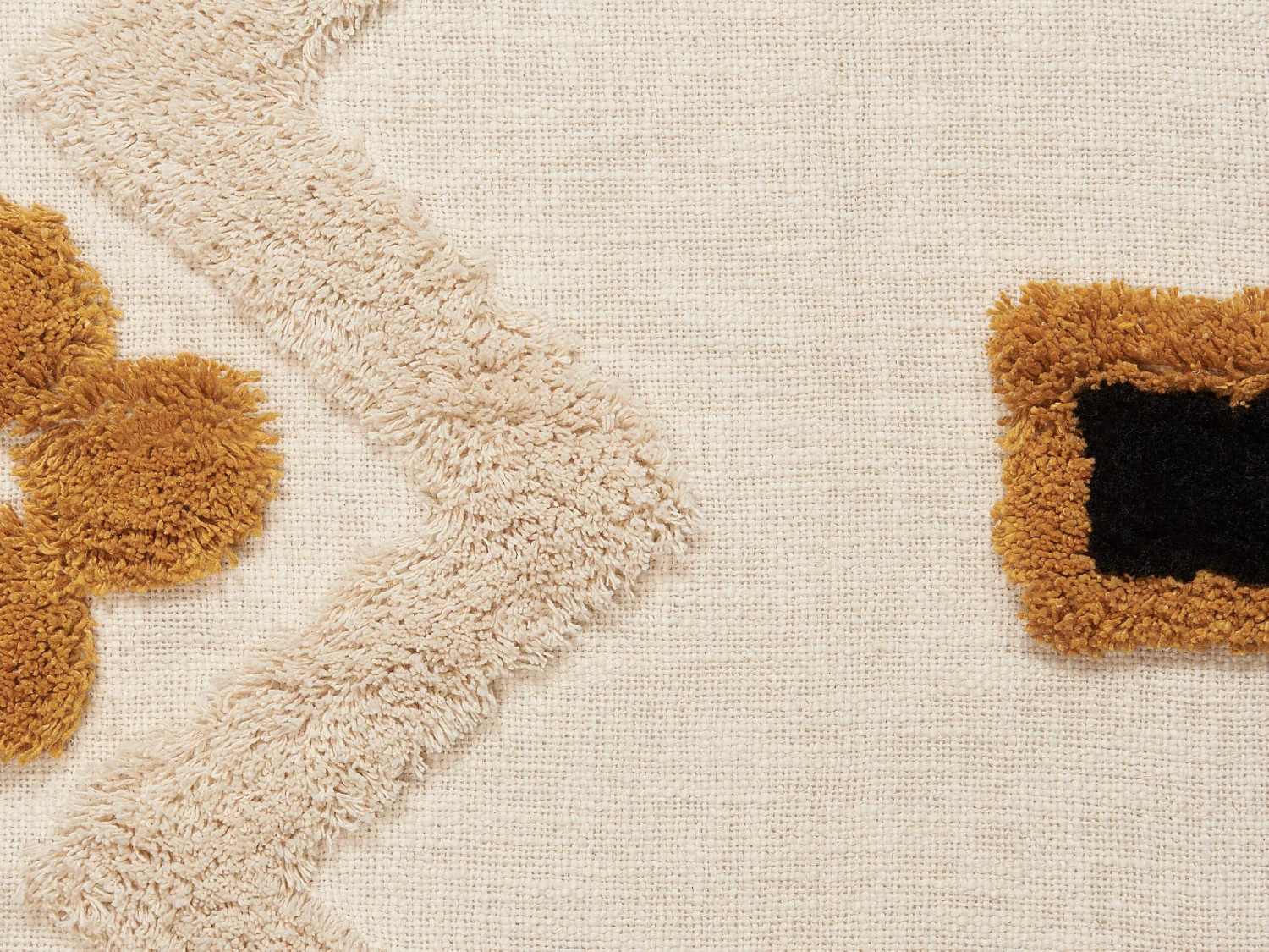 Huopa Puuvilla Beige/keltainen 130 X 180 Cm ADONI 7 Huopa Puuvilla Beige/keltainen 130 X 180 Cm ADONI - Image 5