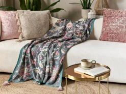 Huopa Puuvilla Monivärinen 130 X 180 Cm DIBRUGARH -Koti Kaluste undef src sa picid 829255 type color image