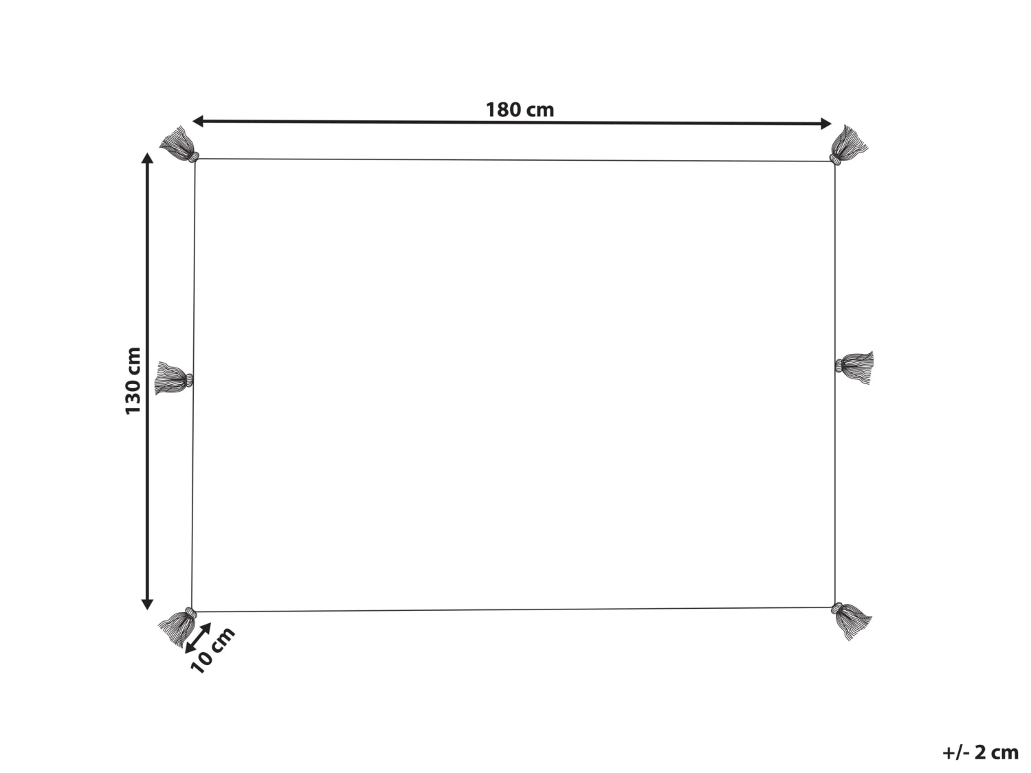 Huopa Puuvilla Monivärinen 130 X 180 Cm MUNGER - Image 6
