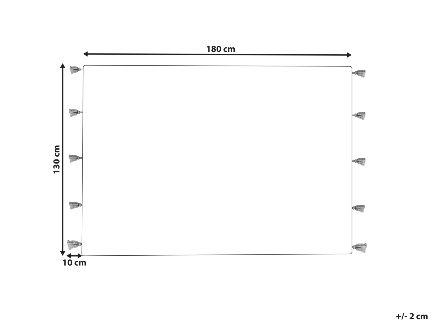 Huopa Puuvilla Beige/oranssi 130 X 180 Cm KHANDWA - Image 6