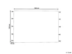 Huopa Puuvilla Beige/vaaleanpunainen 130 X 180 Cm NANDYAL -Koti Kaluste undef src sa picid 829294 type whitesh image