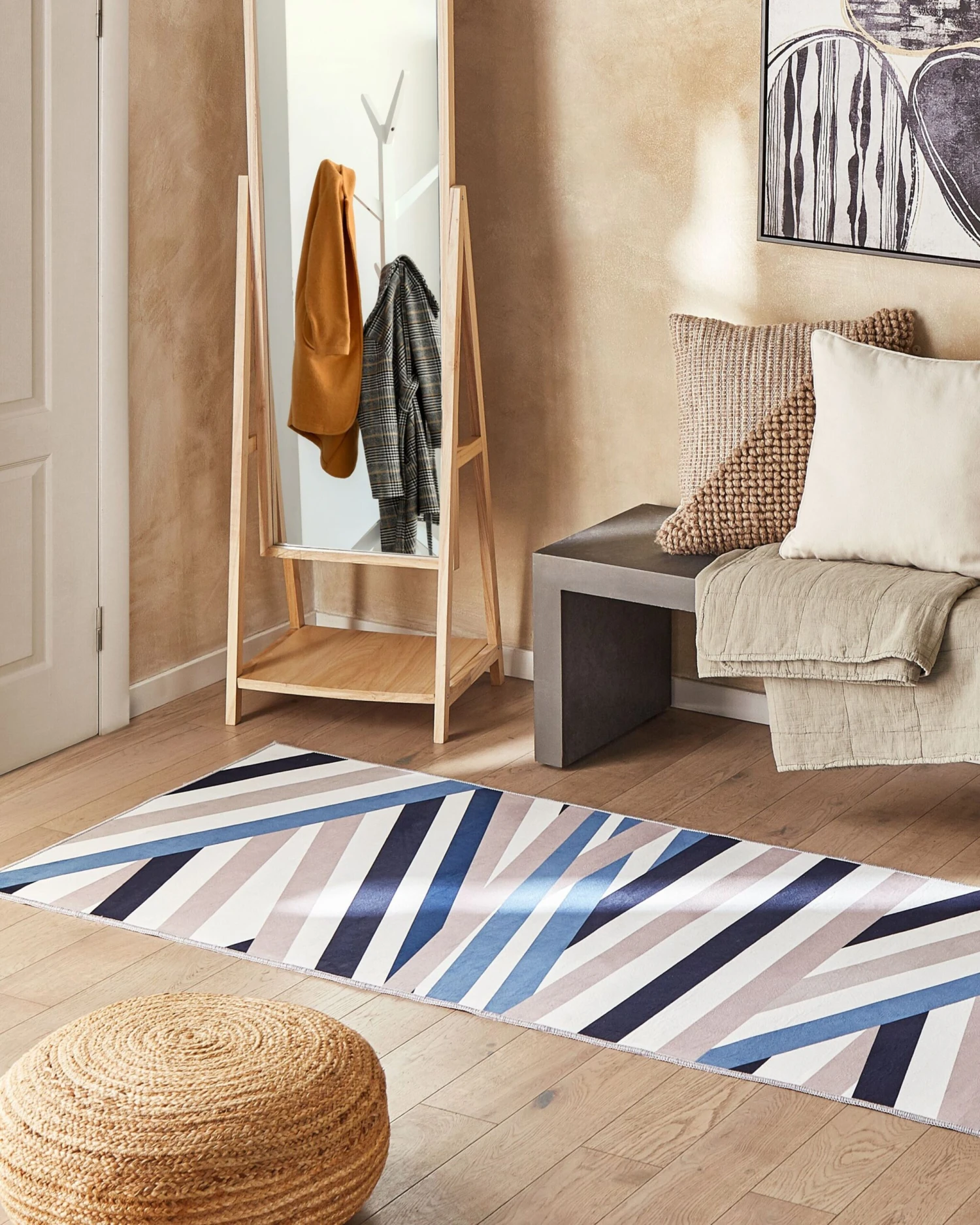 Matto Kangas Monivärinen ARTHUR Useita Kokoja 4 Matto Kangas Monivärinen ARTHUR Useita Kokoja - Image 2