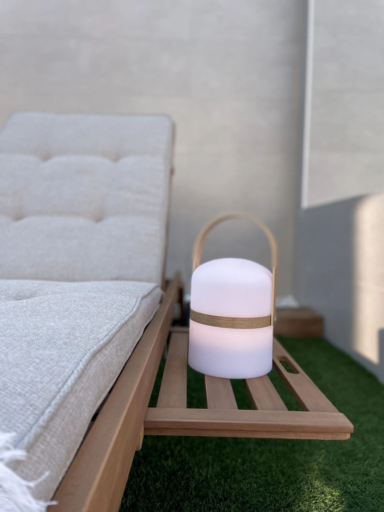 Aurinkotuolin Tyynyt Beige CESANA 7 Aurinkotuolin Tyynyt Beige CESANA - Image 5