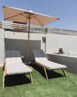 Aurinkotuolin Tyynyt Beige CESANA 17 Aurinkotuolin Tyynyt Beige CESANA -Koti Kaluste undef src sa picid 831910 type whitesh image