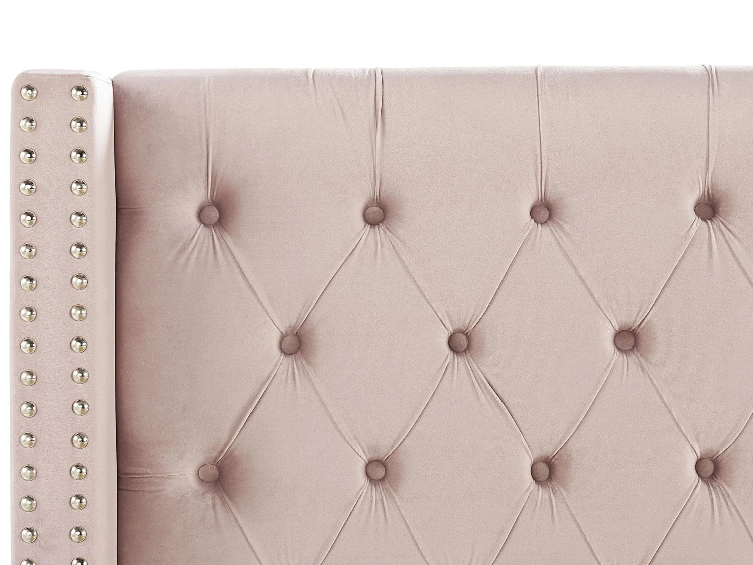 Sänky Sametti Vaaleanpunainen LUBBON Useita Kokoja - Image 7