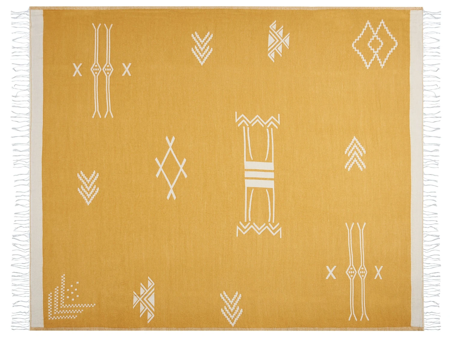 Huopa Keltainen/valkoinen 130 X 170 Cm JALKINI