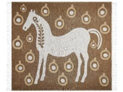 Viltti Akryyli Ruskea/valkoinen 130 X 170 Cm SIDDHA