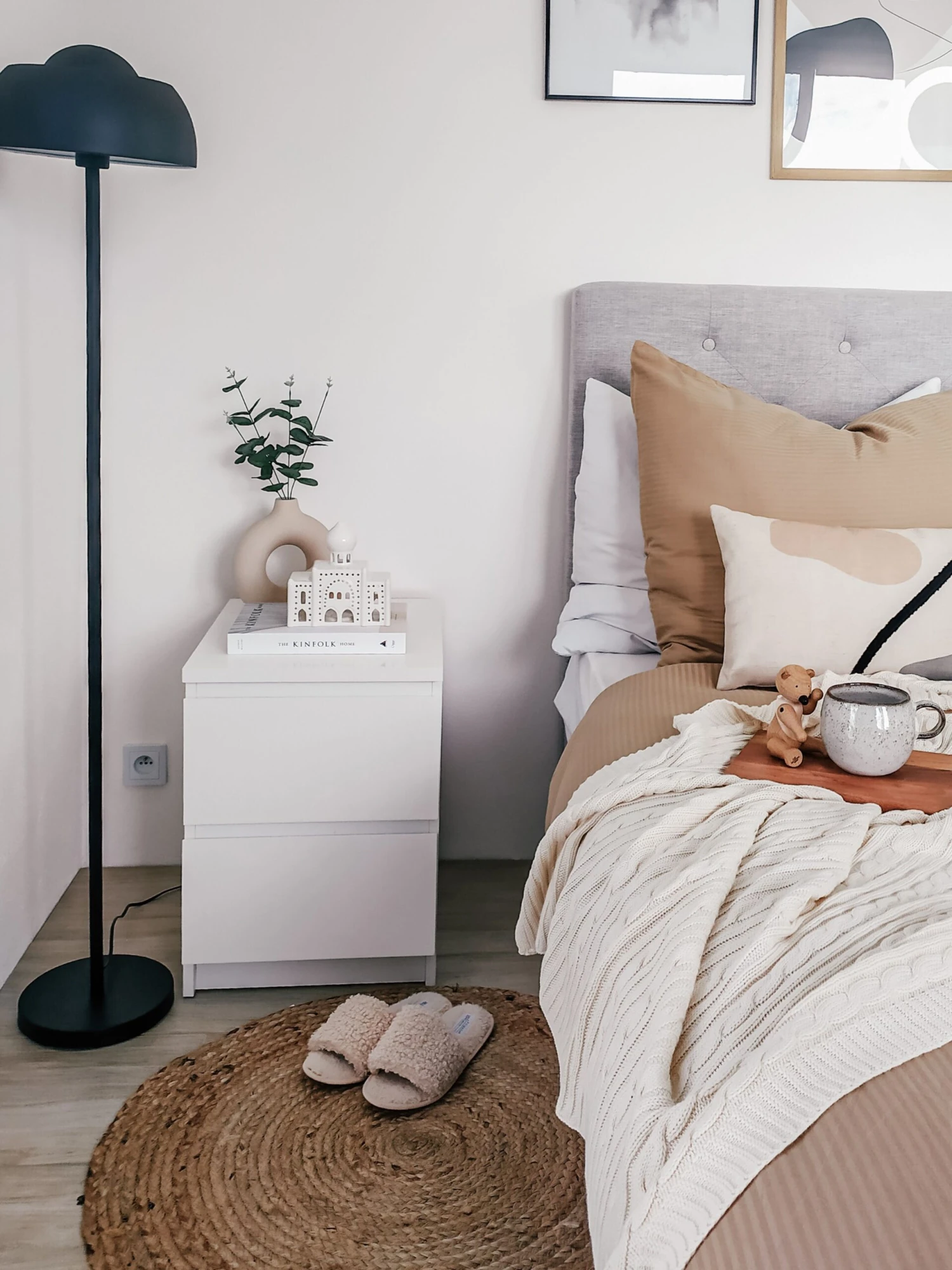 Pussilakanasetti Satiinipuuvilla Beige AVONDALE Useita Kokoja - Image 3