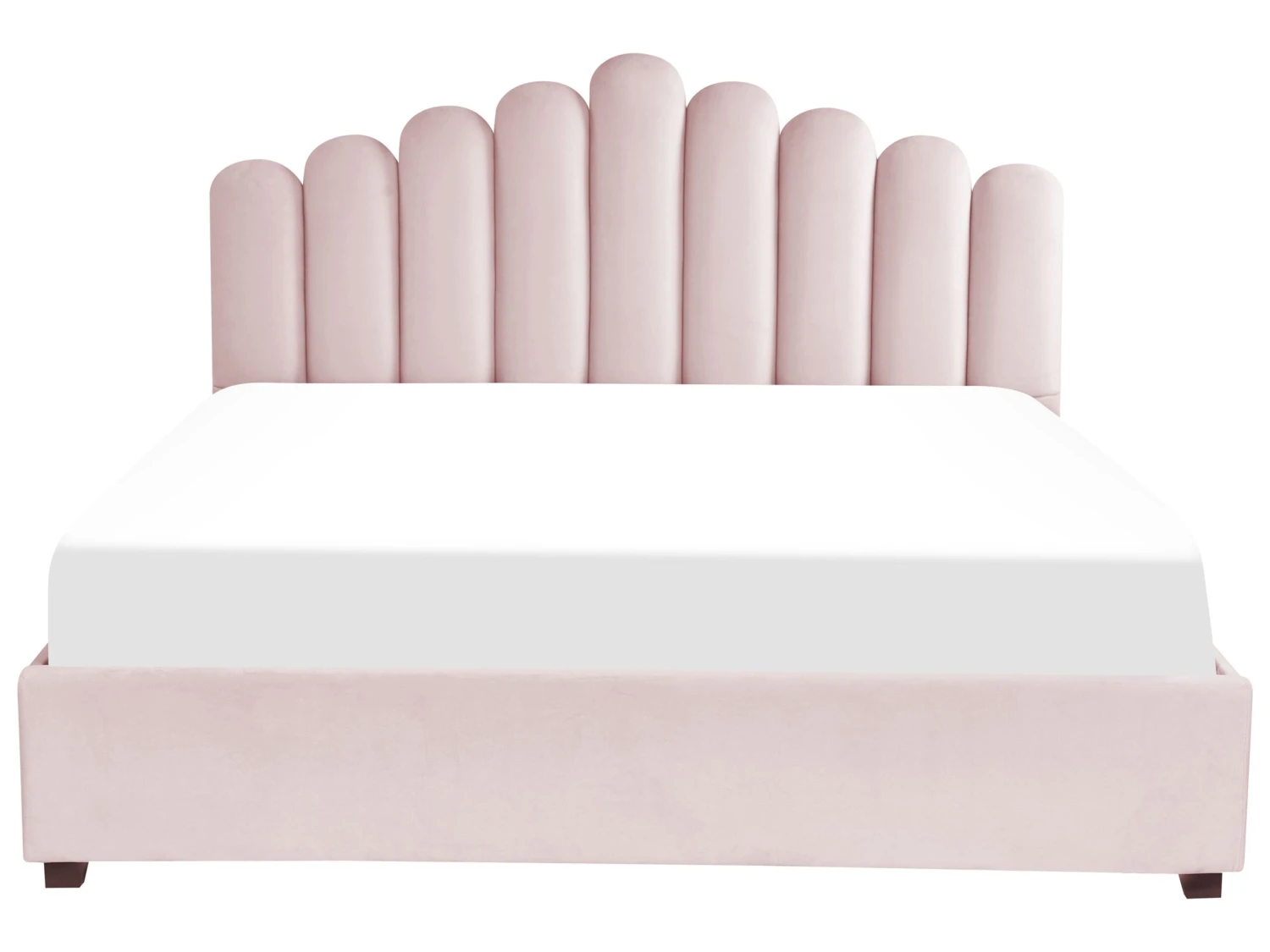 Sänky Sametti Säilytystila Pastellipinkki VINCENNES Useita Kokoja - Image 4