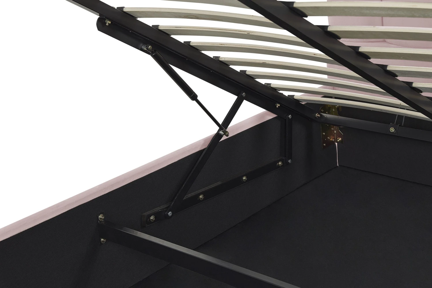 Sänky Sametti Säilytystila Pastellipinkki VINCENNES Useita Kokoja - Image 8