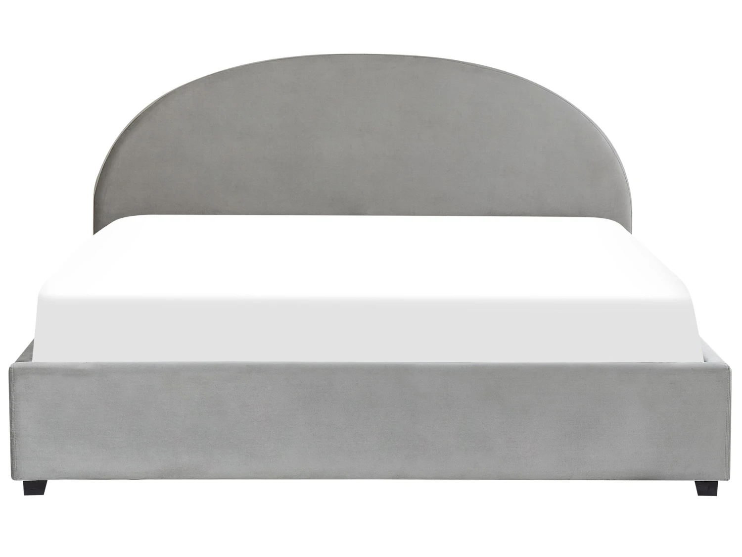 Sänky Sametti Säilytystila Vaaleanharmaa VAUCLUSE Useita Kokoja - Image 4