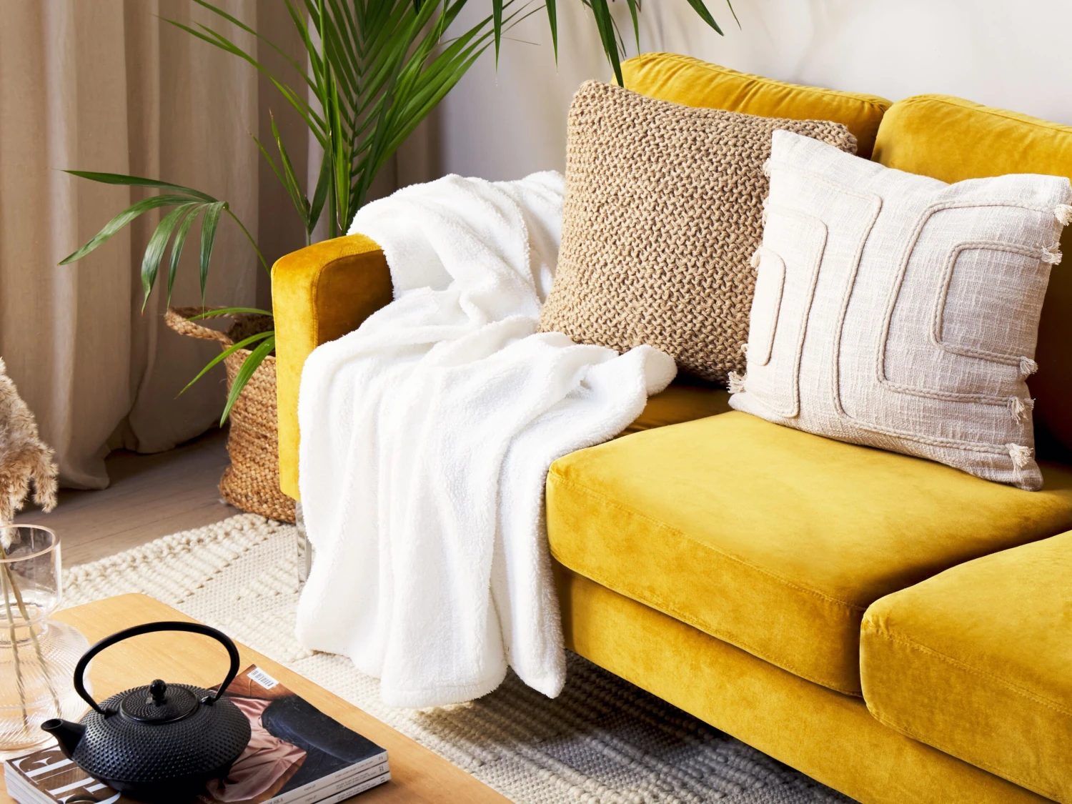 Huopa Kangas Valkoinen 125 X 150 Cm MIRGE - Image 2