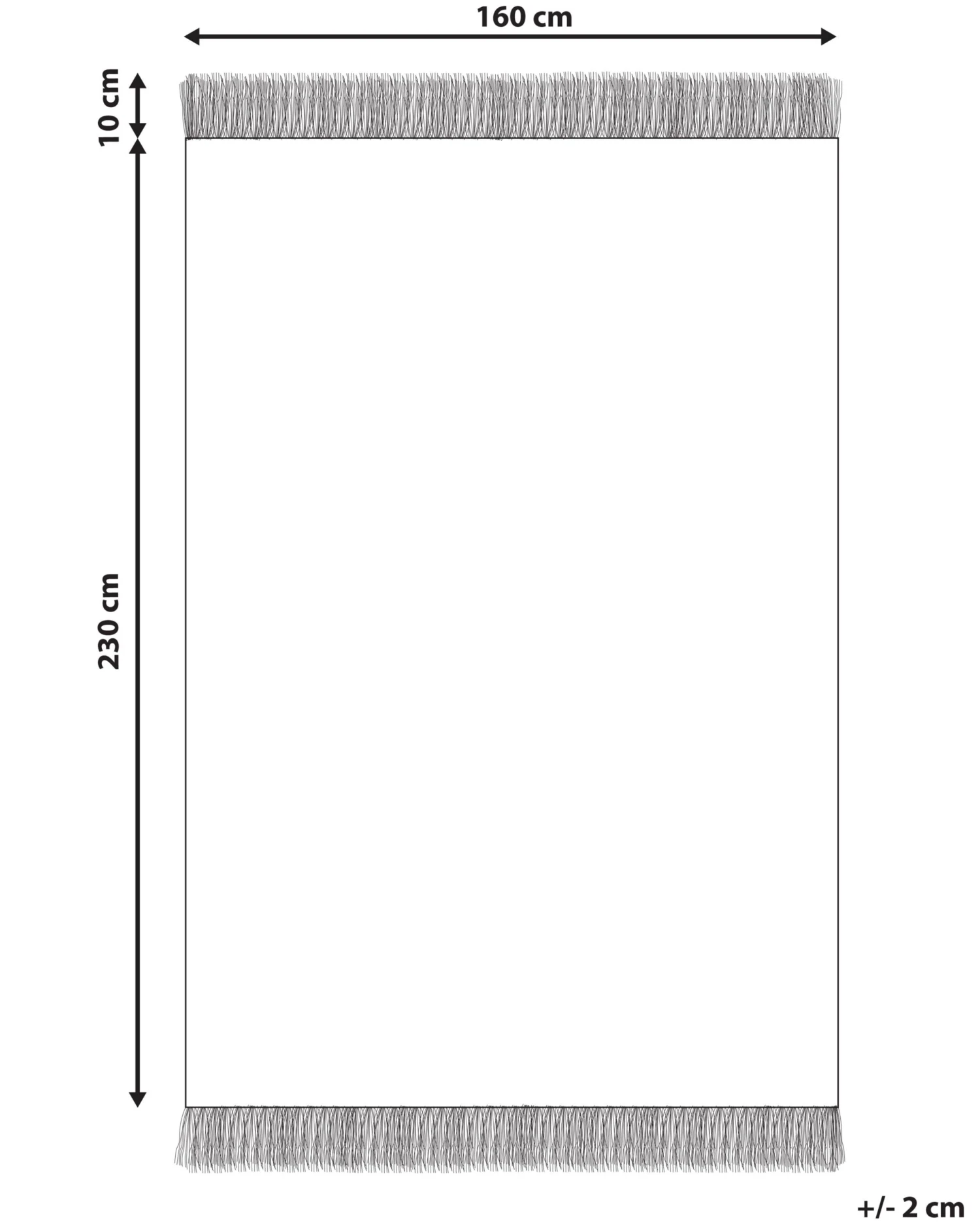 Matto Puuvilla Beige/musta BOZKIR Useita Kokoja - Image 6
