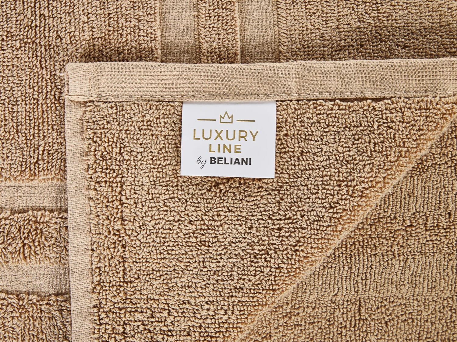 Pyyhesetti Puuvilla Hiekanruskea 9 Kpl MITIARO - Image 4