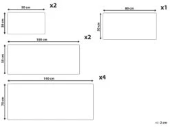 Pyyhesetti Puuvilla Harmaa 9 Kpl MITIARO -Koti Kaluste undef src sa picid 841783 type whitesh image