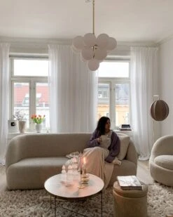 Päiväpeitto Kangas Luonnonvalkoinen SAMUR Useita Kokoja -Koti Kaluste undef src sa picid 842638 type whitesh image