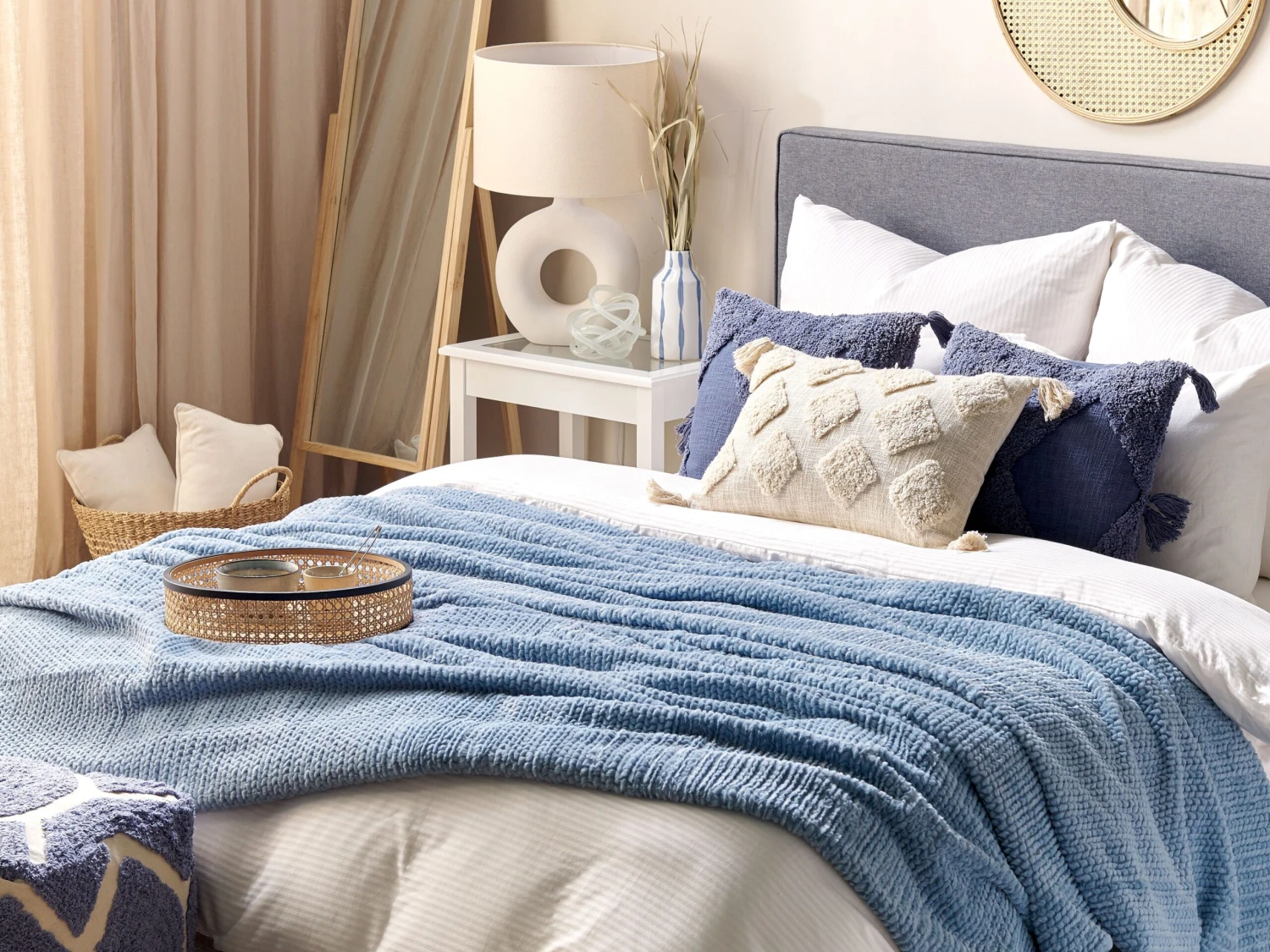 Huopa Kangas Sininen BJAS Useita Kokoja - Image 2