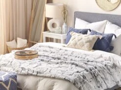 Huopa Kangas Harmaa 150 X 200 Cm KOSI -Koti Kaluste undef src sa picid 842955 type color image