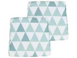 Puutarhatuolin Pehmuste Vaaleansininen 37 X 34 Cm 2 Kpl TERNI