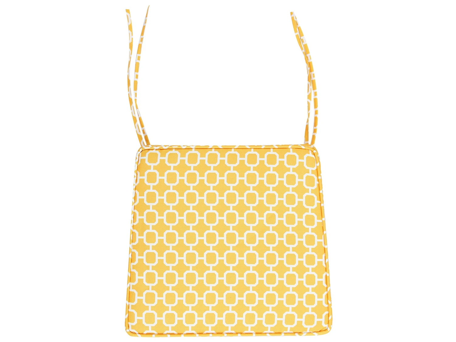 Puutarhatuolin Pehmuste Keltainen 37 X 34 Cm 2 Kpl TERNI - Image 3