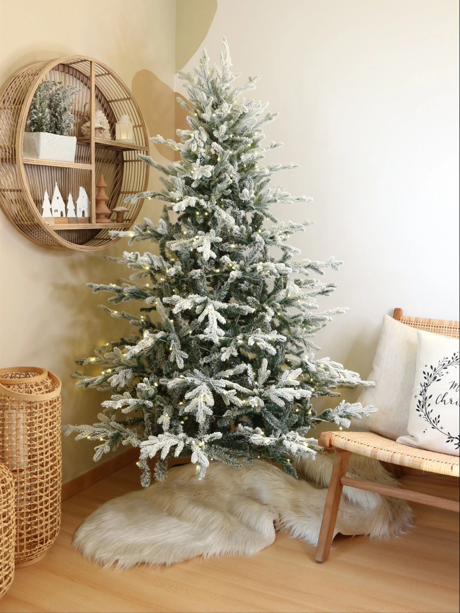 Tekotalja Beige 180 X 60 Cm MAMUNGARI 7 Tekotalja Beige 180 X 60 Cm MAMUNGARI - Image 5