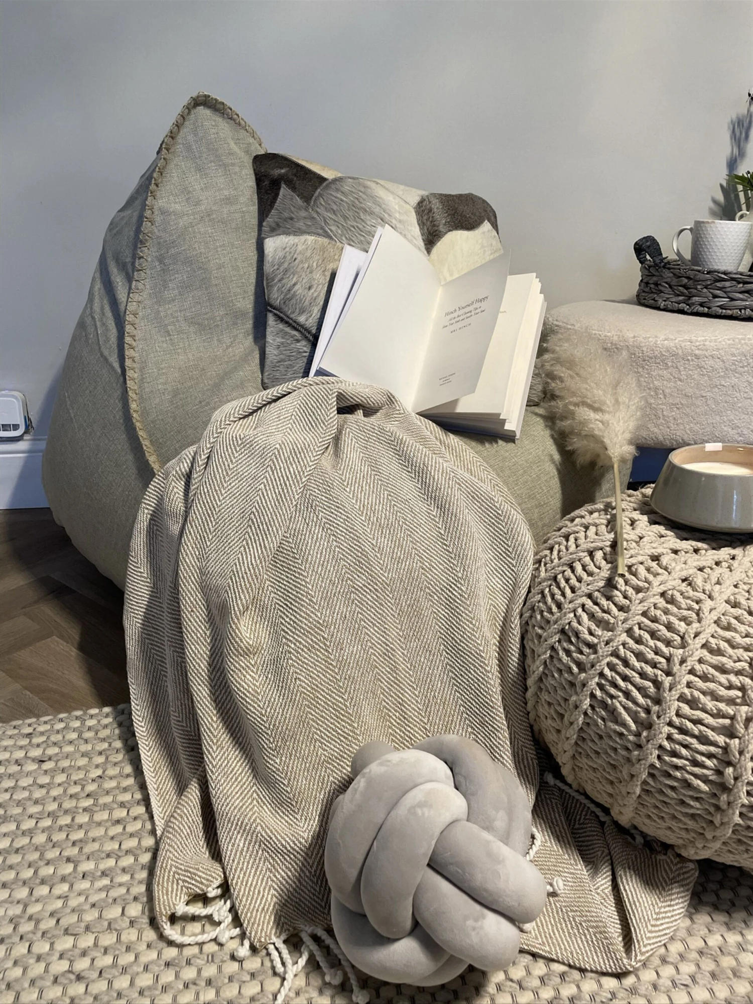 Matto Villa Vaaleanharmaa KILIS Useita Kokoja - Image 5