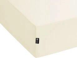 Puuvillalakana Muotoonommeltu Beige JANBU Useita Kokoja -Koti Kaluste undef src sa picid 845251 type whitesh image