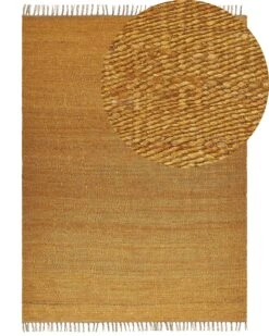 Matto Juutti Sinapinkeltainen LUNIA Useita Kokoja