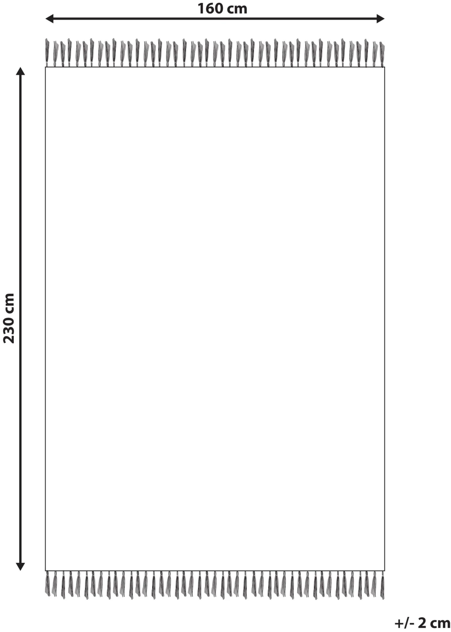 Matto Juutti Vaalea Beige LUNIA Useita Kokoja - Image 6