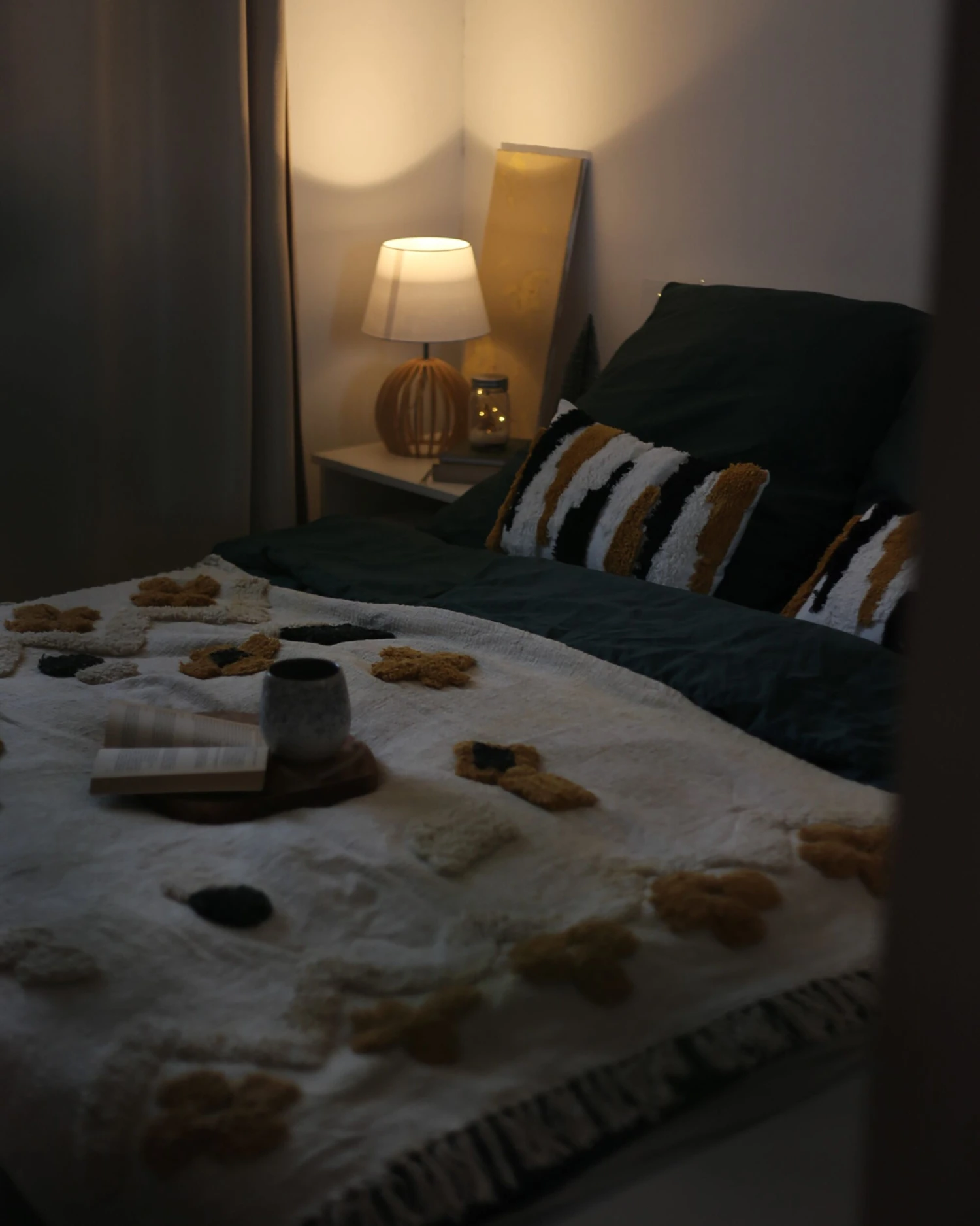 Huopa Puuvilla Beige/keltainen 130 X 180 Cm ADONI 5 Huopa Puuvilla Beige/keltainen 130 X 180 Cm ADONI - Image 3