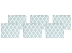 Puutarhatuolin Pehmuste Mintunvihreä/valkoinen 6 Kpl TOLVE