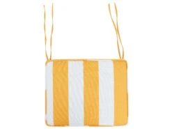 Puutarhatuolin Pehmuste Keltainen/valkoinen 6 Kpl TOLVE -Koti Kaluste undef src sa picid 849052 type whitesh image