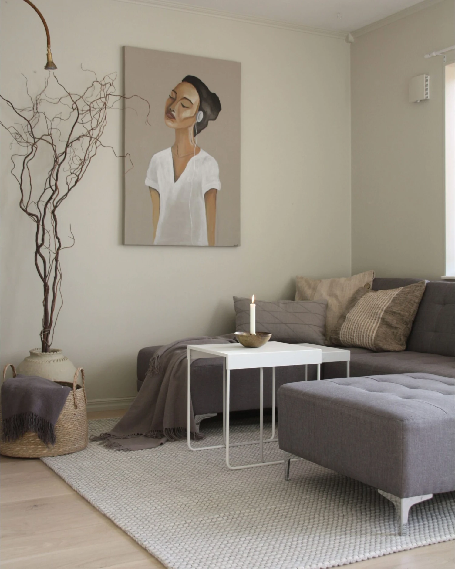 Matto Villa Vaaleanharmaa KILIS Useita Kokoja - Image 6